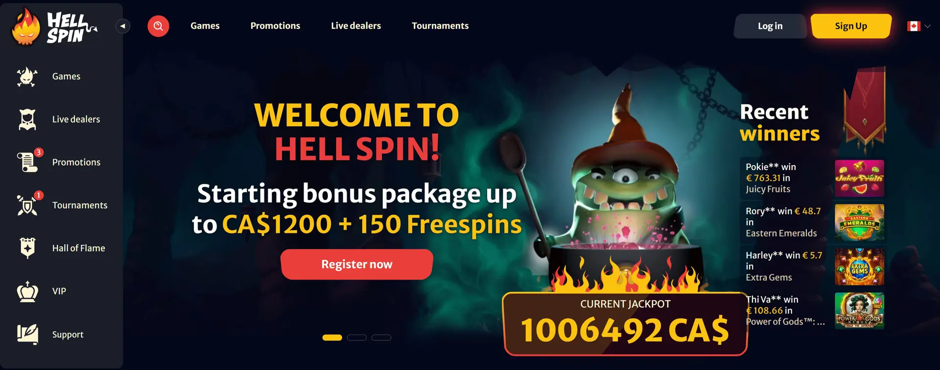 Hell Spin Homepage - Desktop.png