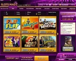 Lobby at Slots Magic Thumbnail