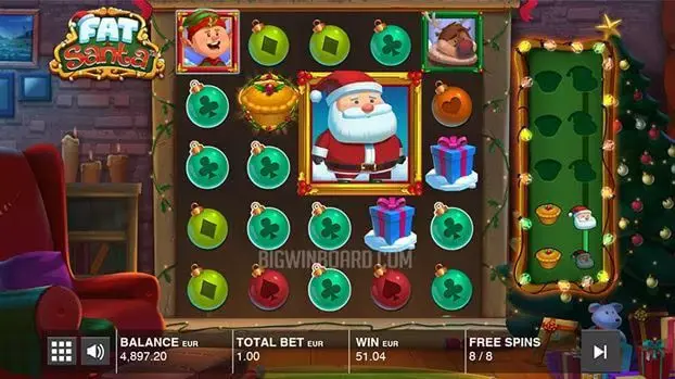 Screenshot of fat santa speedy casino Thumbnail