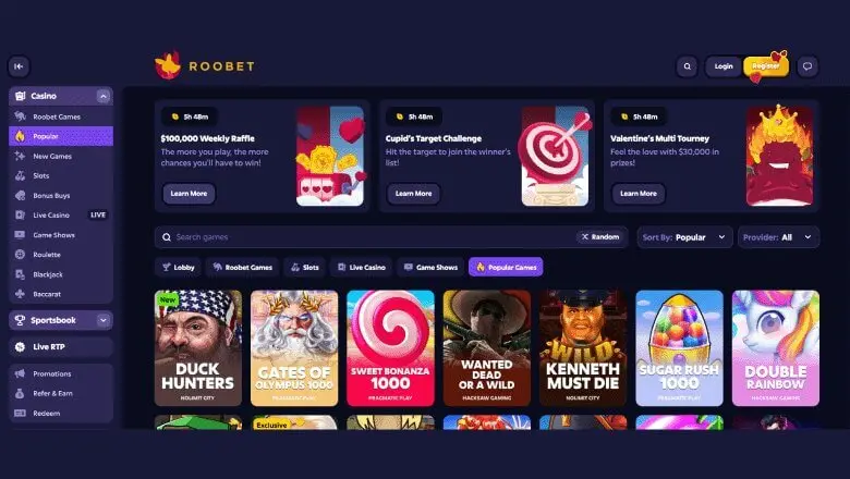 Roobet popular