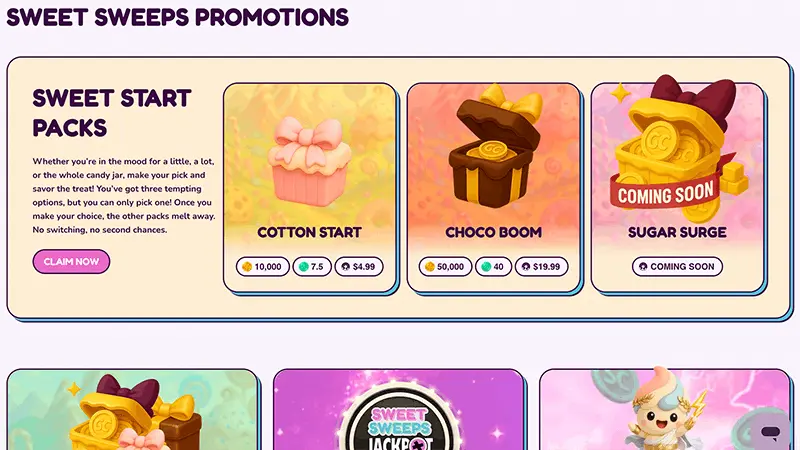 sweet sweeps promotions