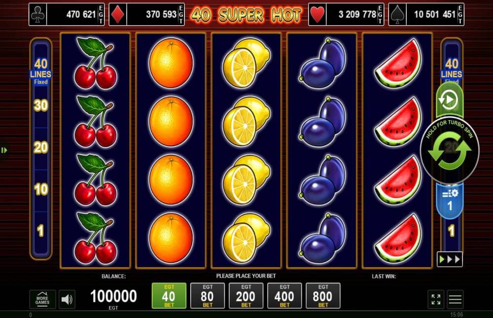 40 Super Hot screenshot 1 background