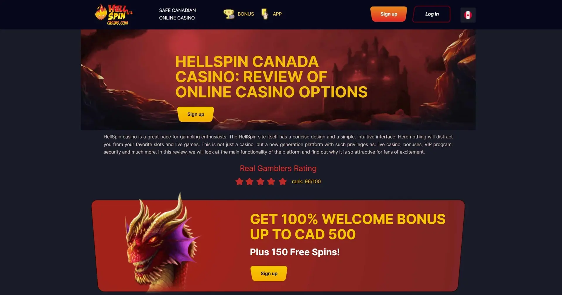 HellSpin Casino Games