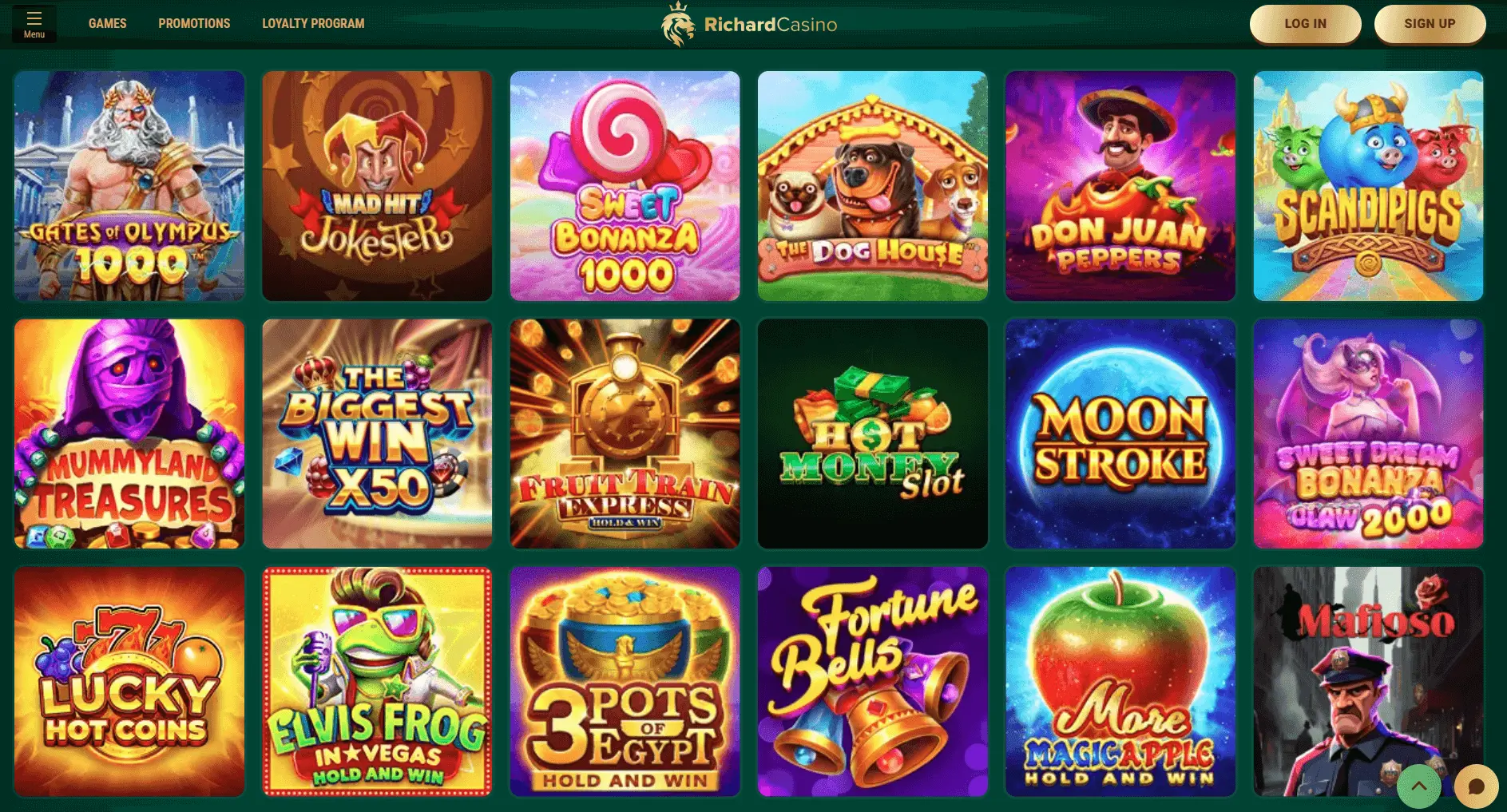 Richard Casino slots