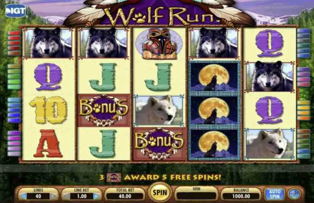 Wolf Run screenshot 1 container background