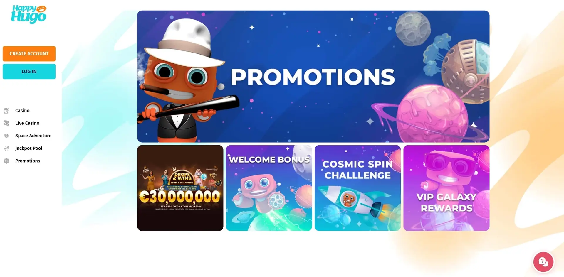 HappyHugo - Willkommensbonus