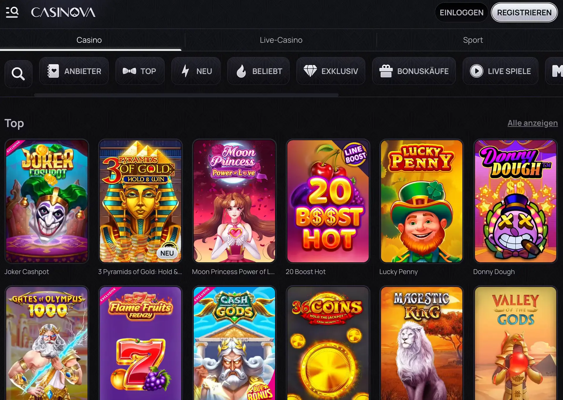 Casinova screenshot 3