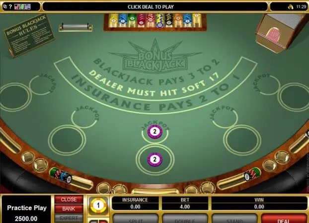Screenshot of Blackjack Gameplay at Lucky Nugget Thumbnail