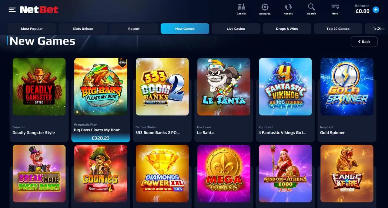NetBet screenshot 4