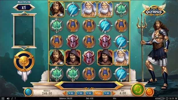 Screenshot of rise of olympus speedy casino Thumbnail