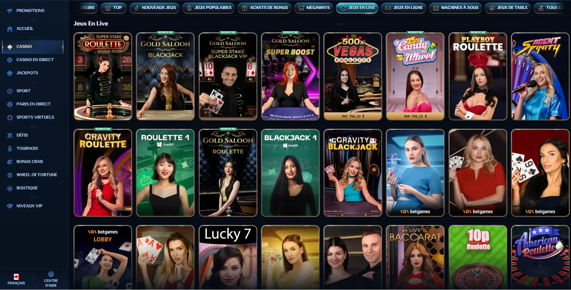 Millioner live games.png