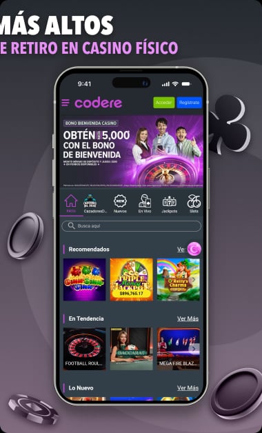 Codere Casinos con retiros rapidos 3