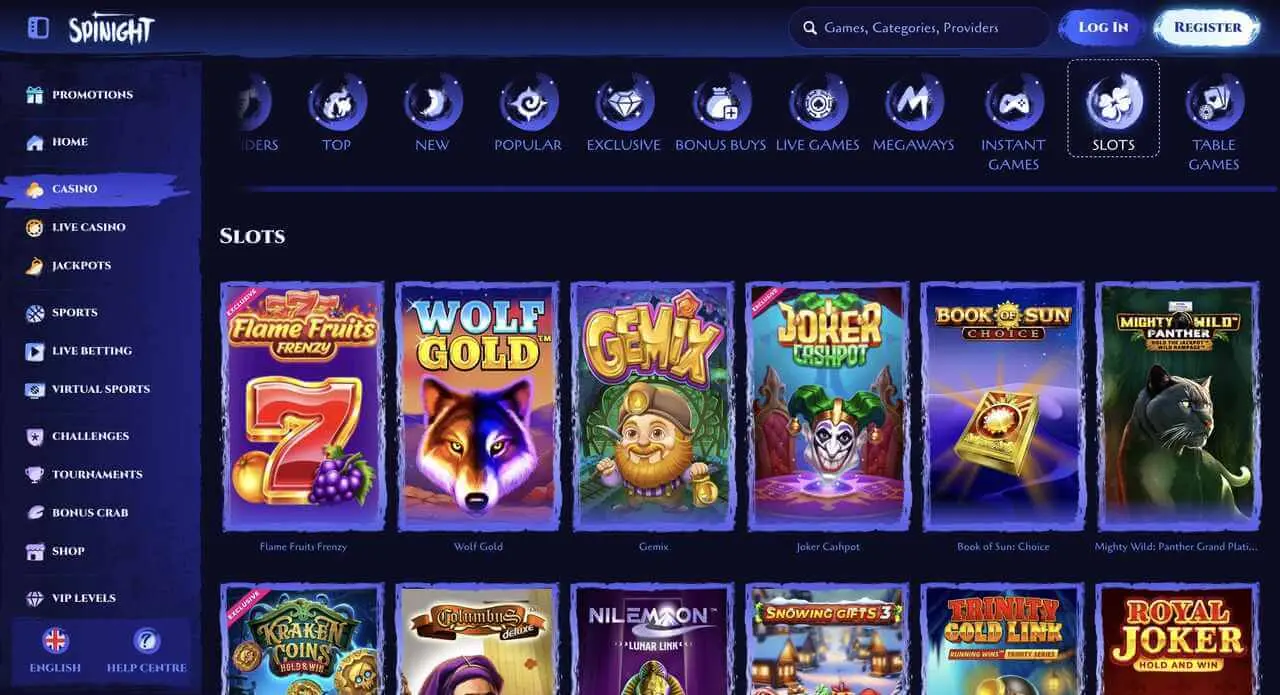 Spinight casino