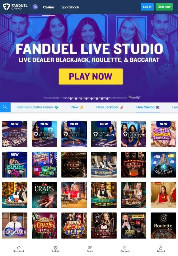 FanDuel Ontario Casino live dealer games.jpg