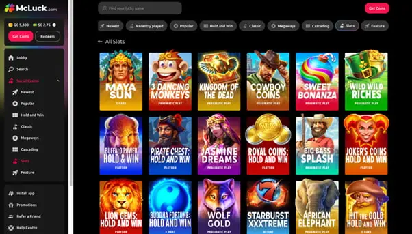 McLuck casino slots
