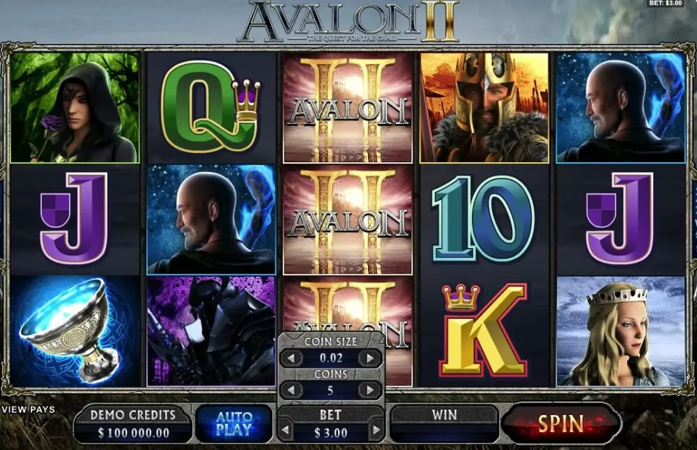 Avalon II screenshot 1 container background