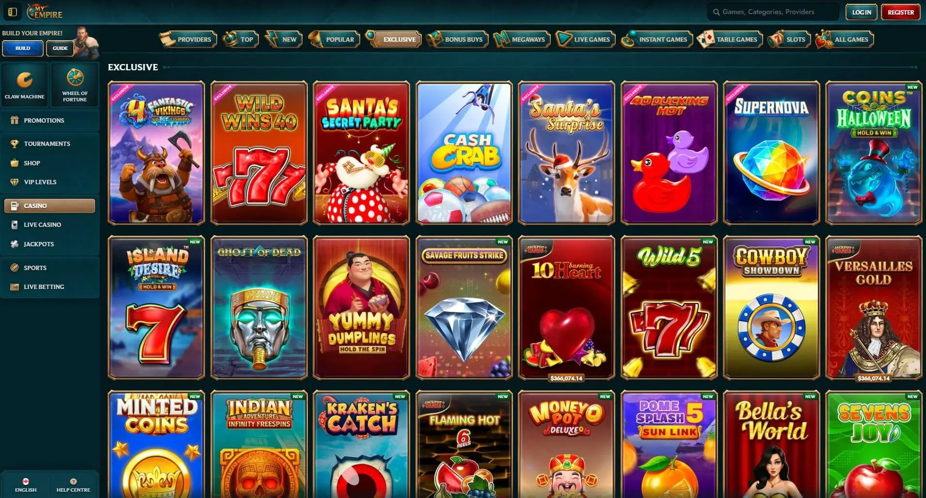 My Empire exclusive games