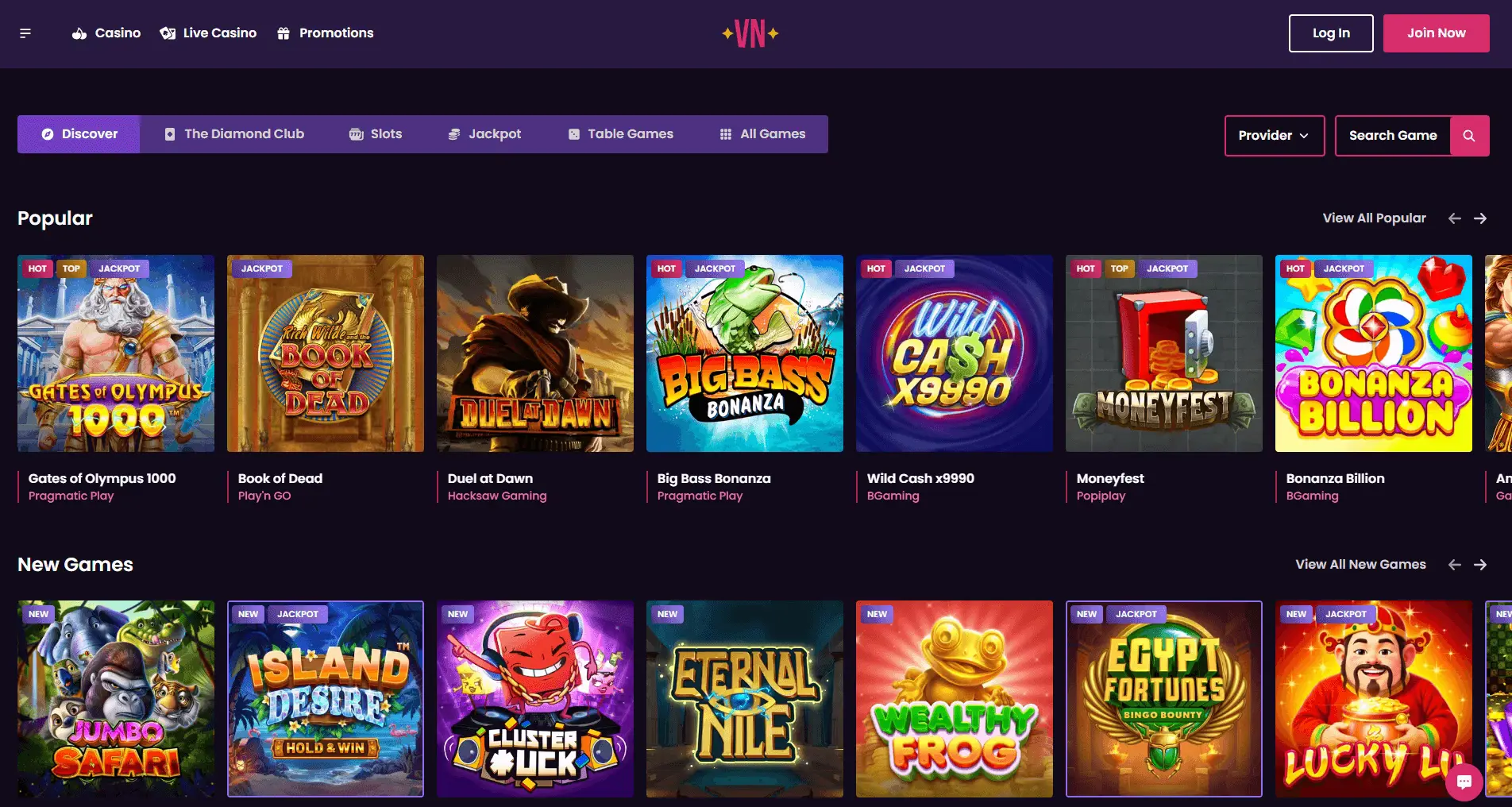 Vegas Now home page.png