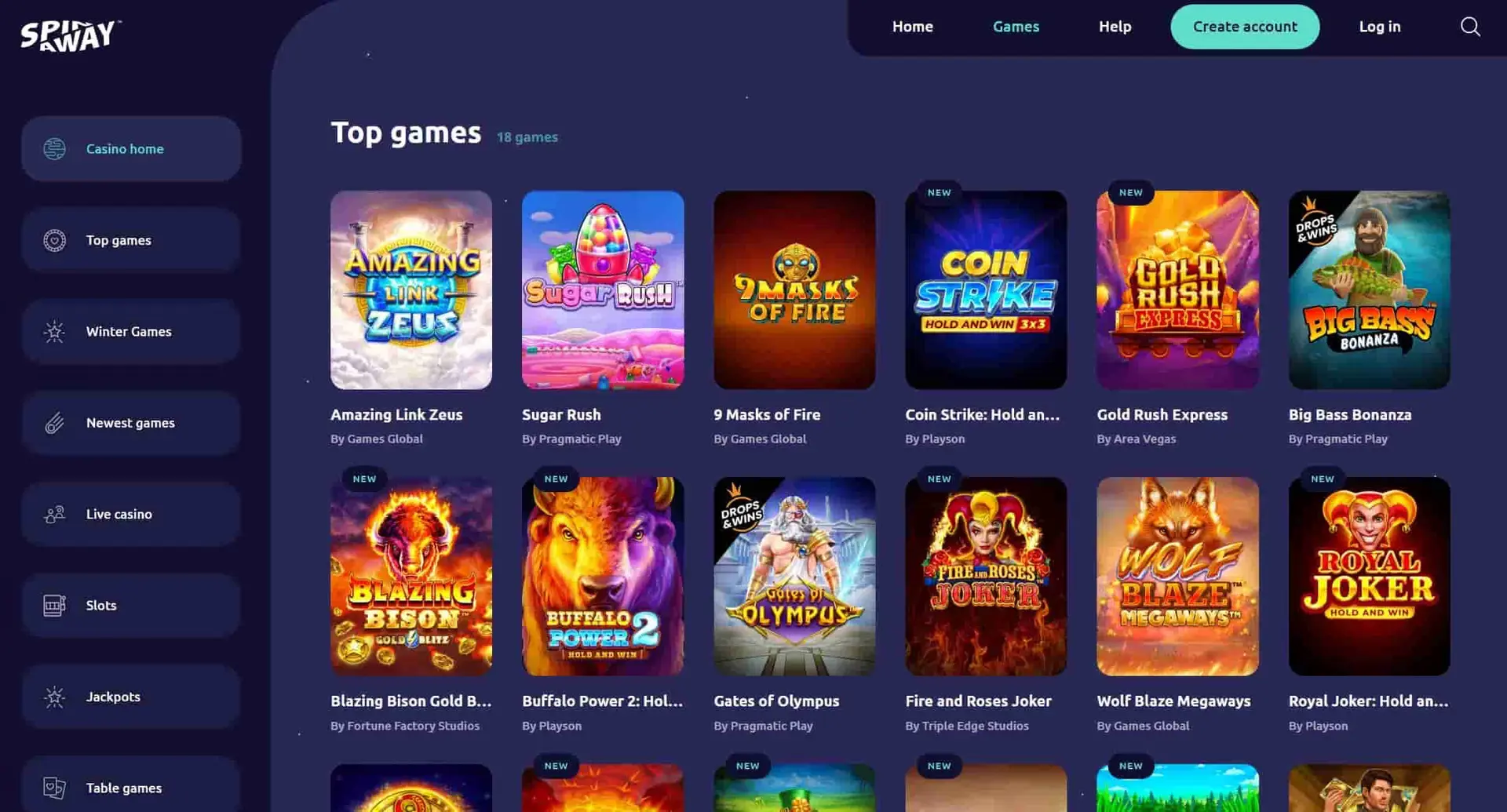 SpinAway Casino ON games.jpg