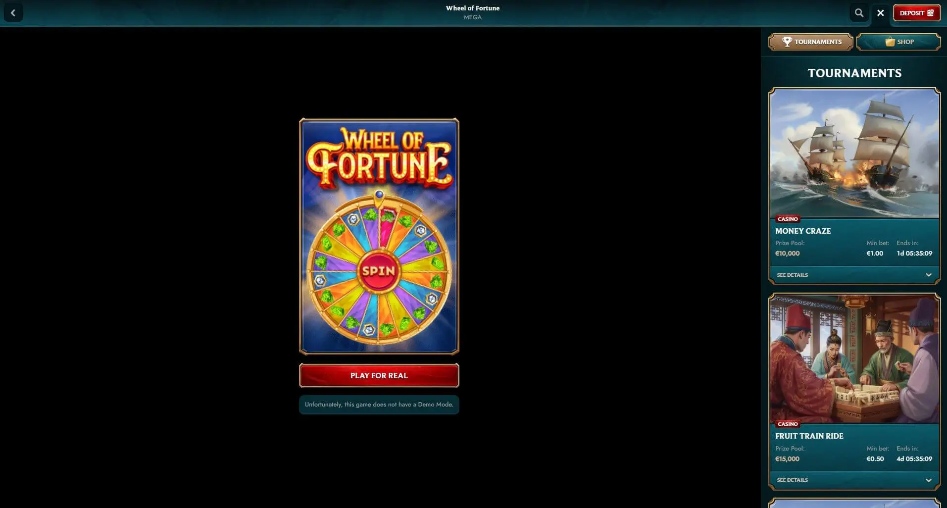 My Empire wheel of fortune
