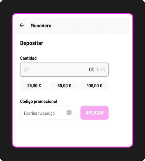 3 haz un deposito y juega