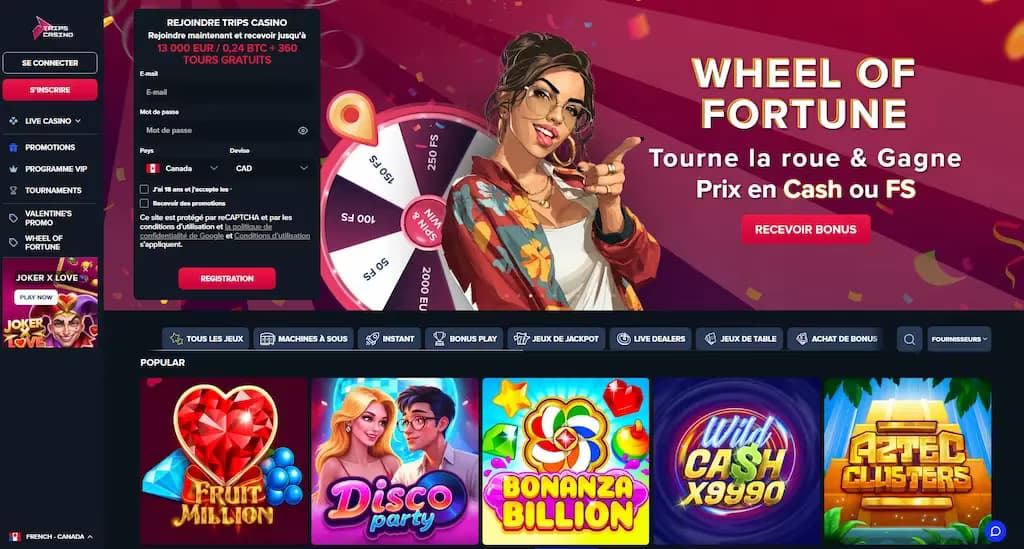 Trips casino hp
