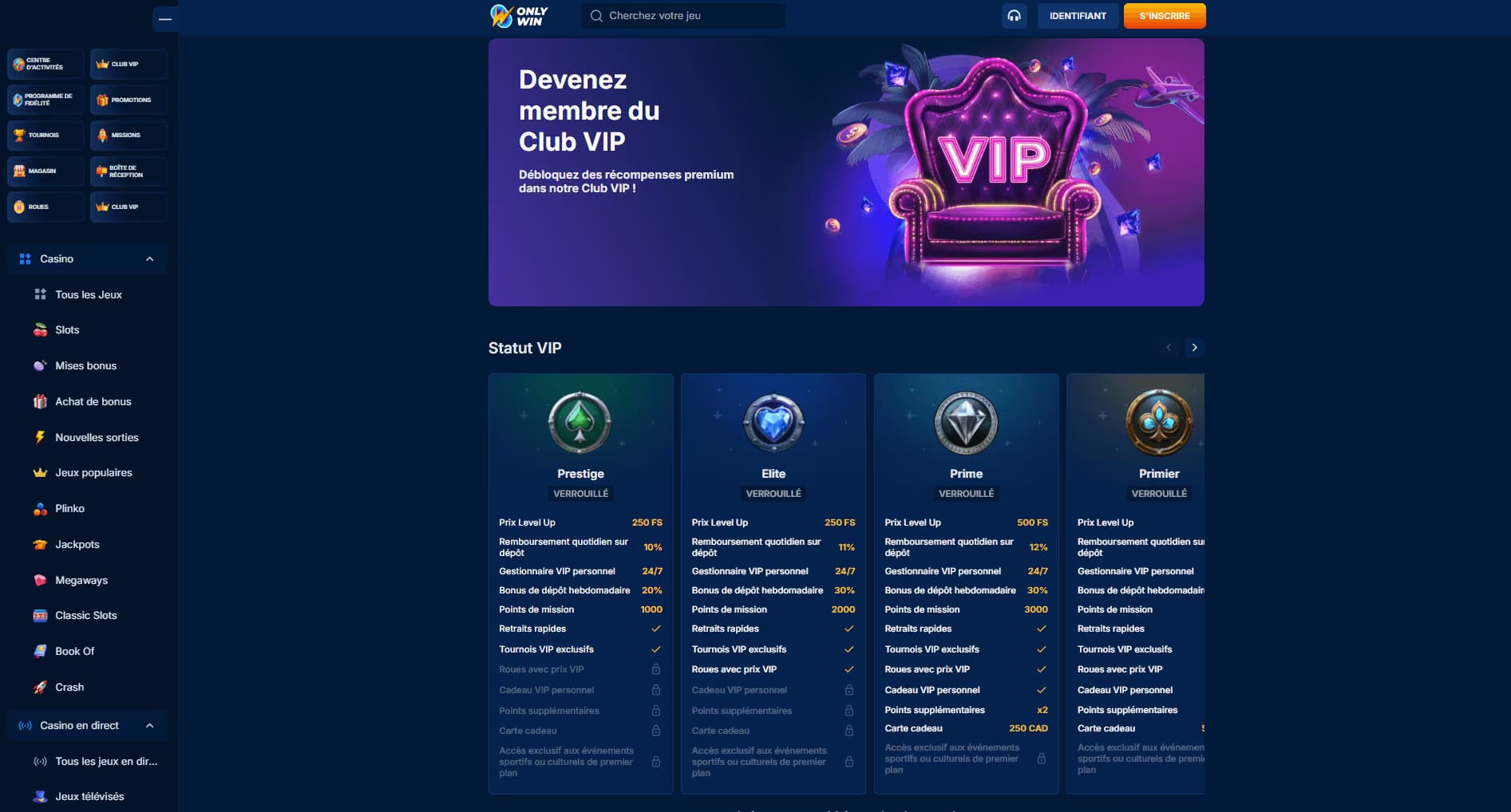 OnlyWin VIP