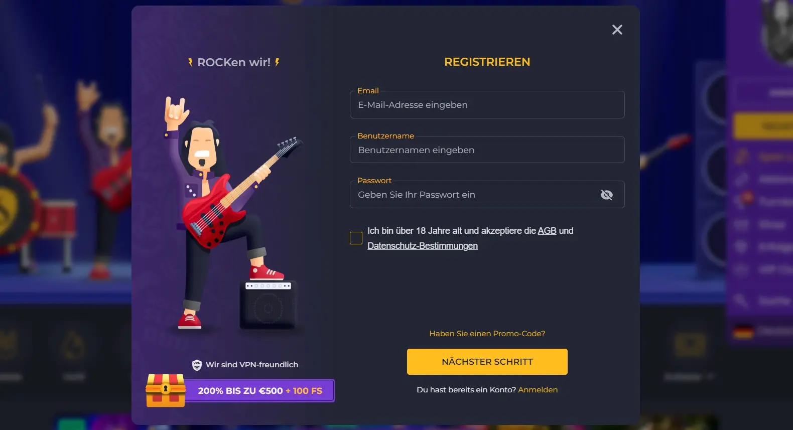 rollingslots-casino-anmelden