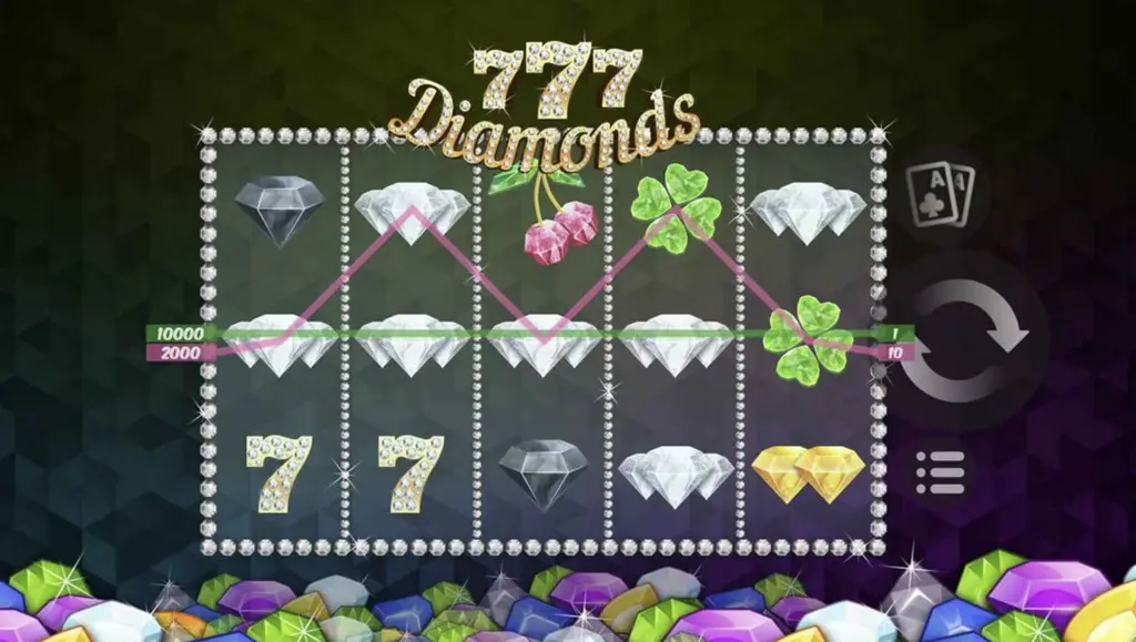 777 Diamonds screenshot 1 container background
