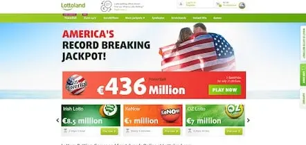 Lottoland Home Screenshot Thumbnail