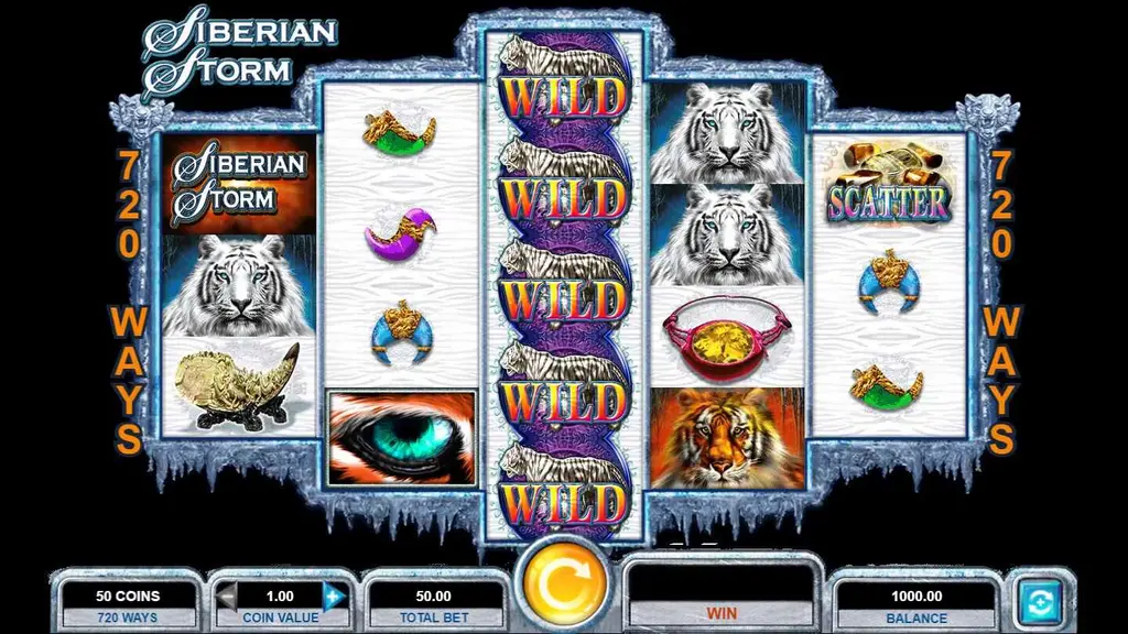 Siberian Storm screenshot 1 container background