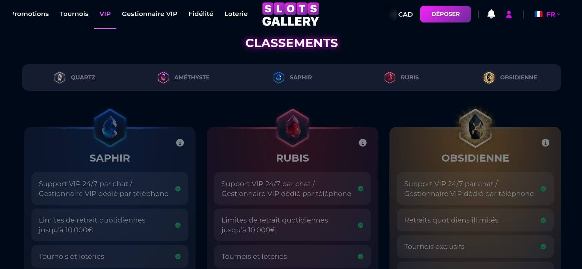 Slots Gallery VIP