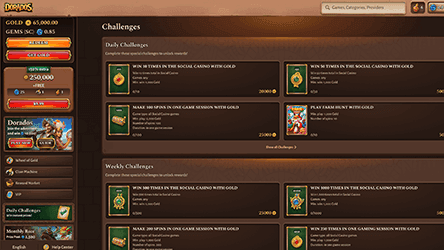 dorados challenges