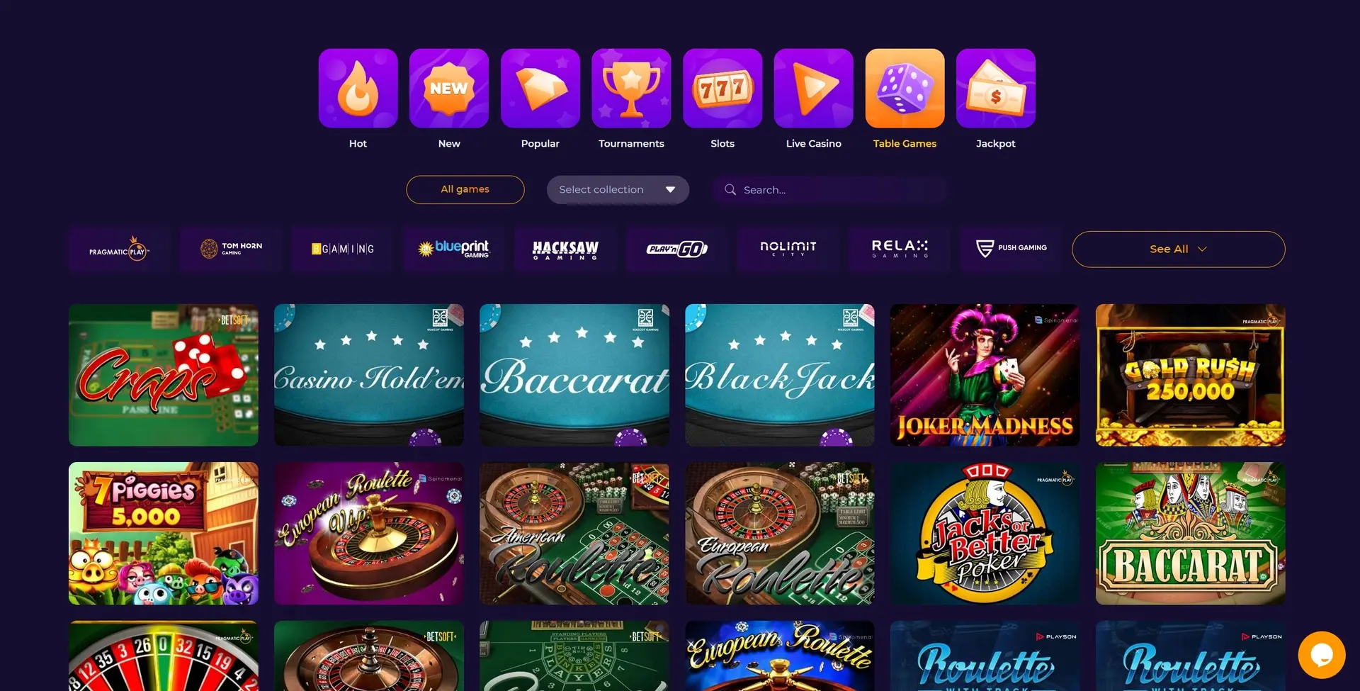iWildCasino games