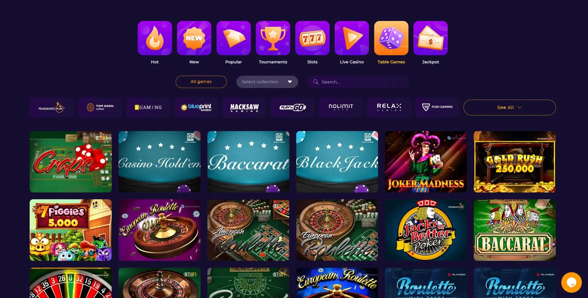 iWildCasino games