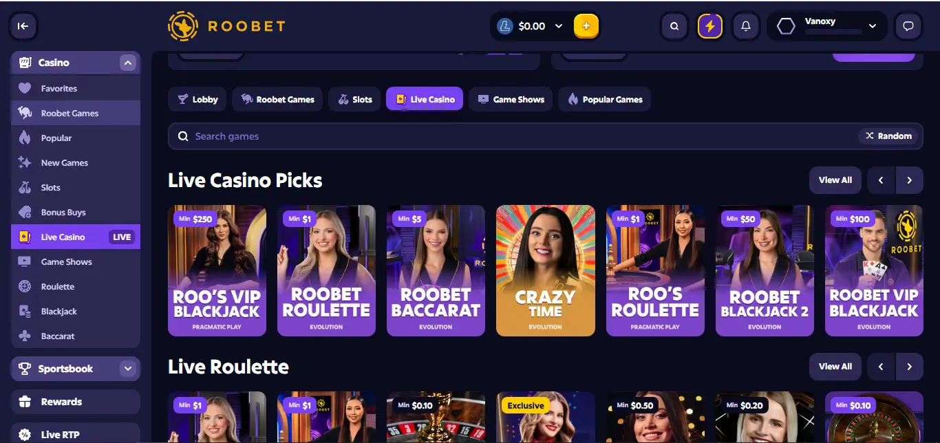 Roobet Live Casino.PNG
