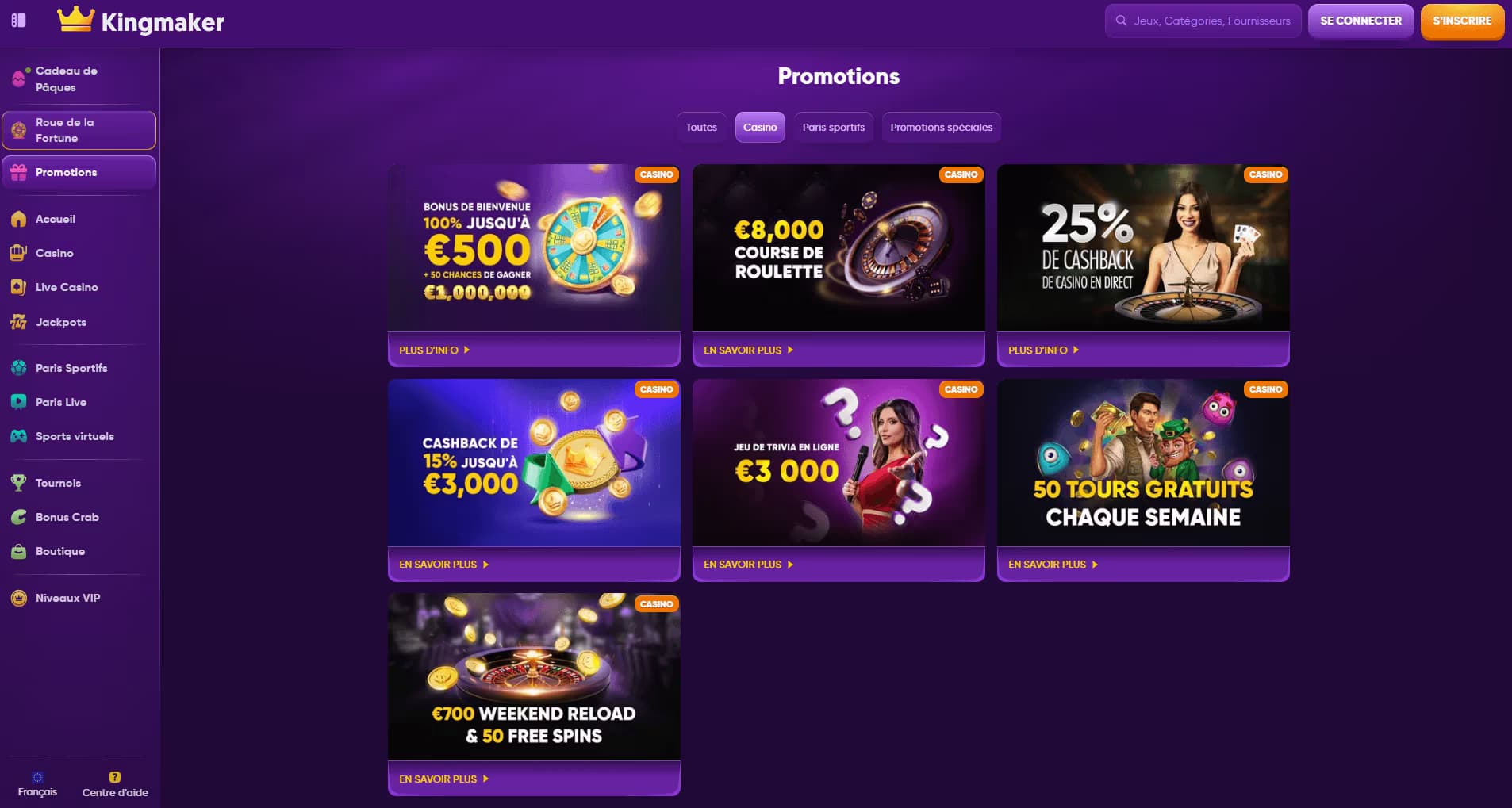 Kingmaker Promotions