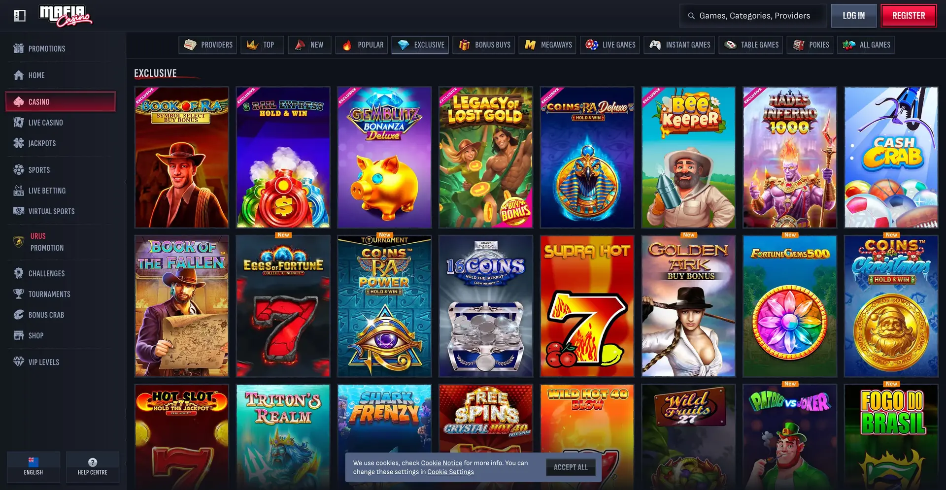 Mafia Casino screenshot 2