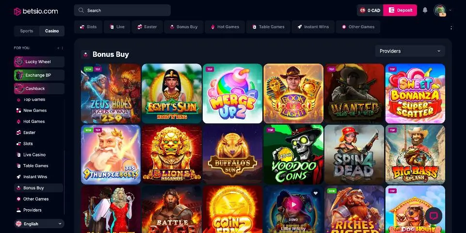 Betsio image bonus buys