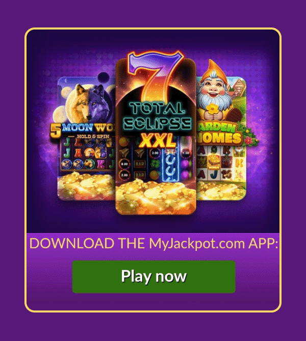 Interface du Casino myjackpot