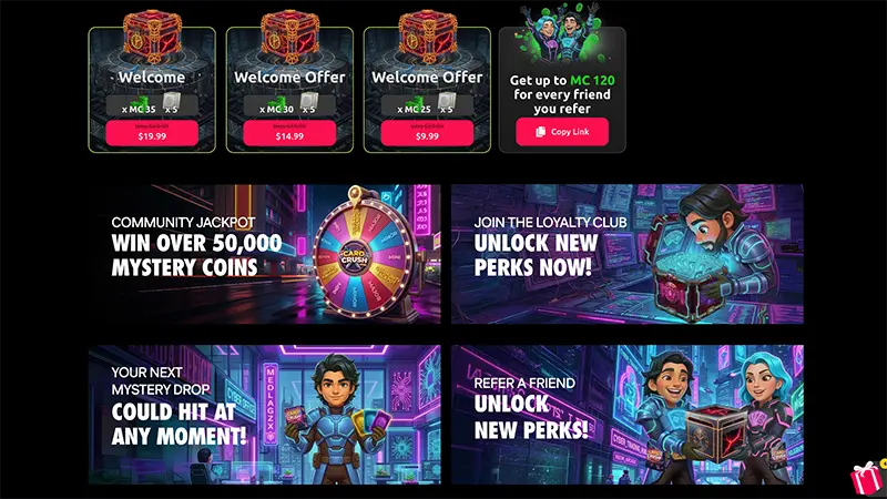 card crush promotions