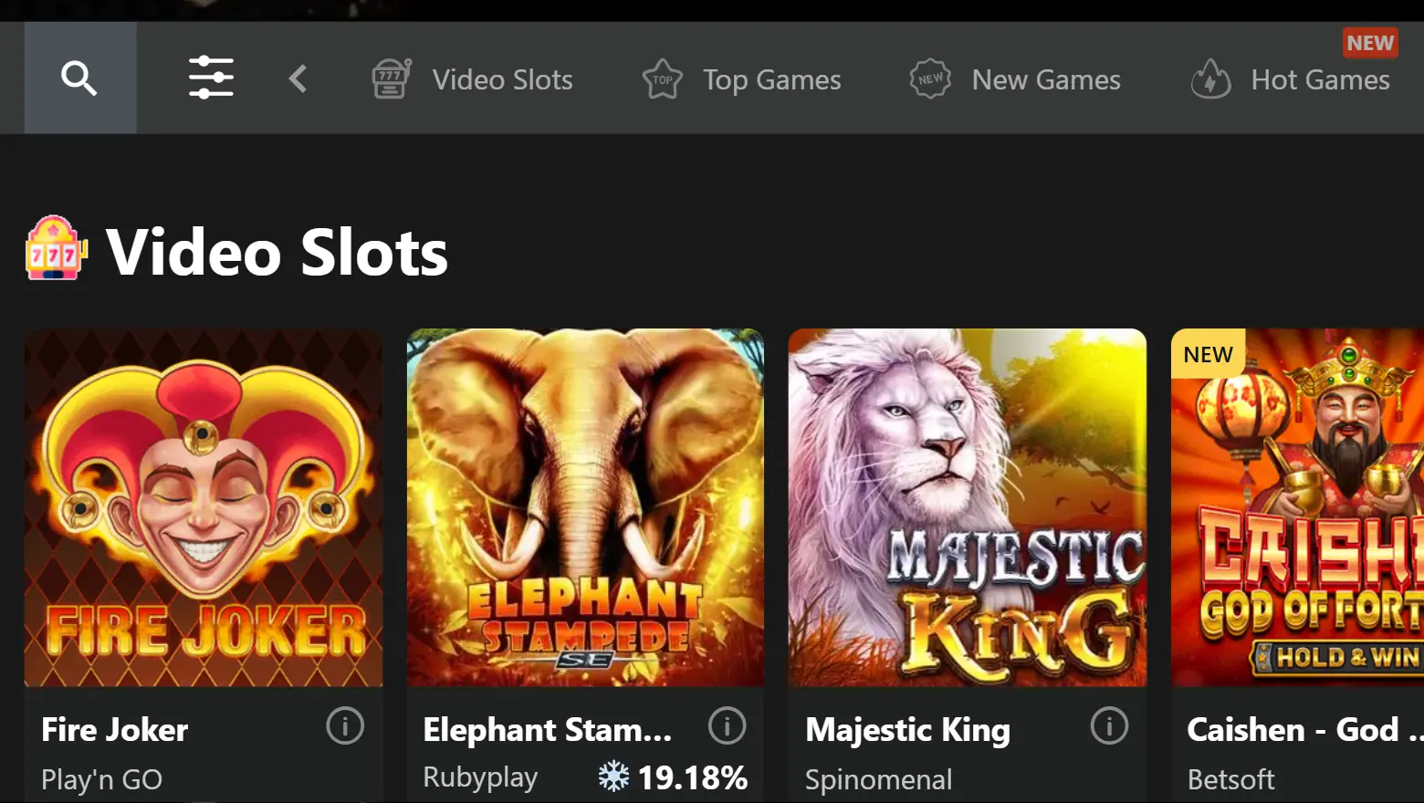 Betobet Games Lobby en-ae