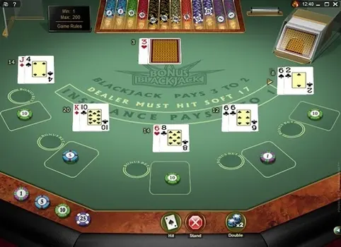 Spin palace blackjack