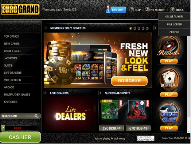 Lobby at Eurogrand Casino Thumbnail