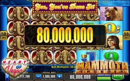 Heart of Mammoth Thunder - Heart of Vegas