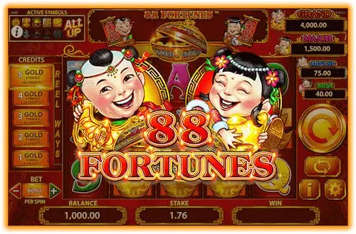 88 Fortunes screenshot 1 container background
