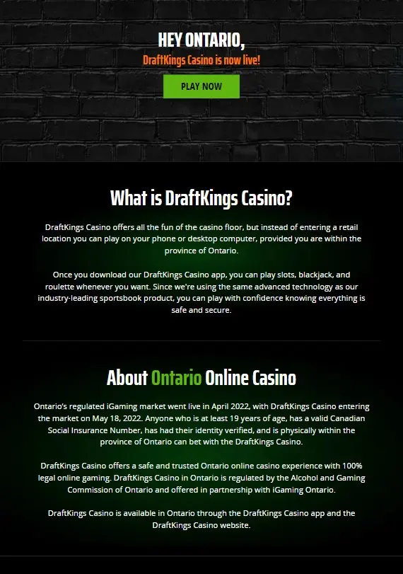 DraftKings Ontario Casino landing page.jpg