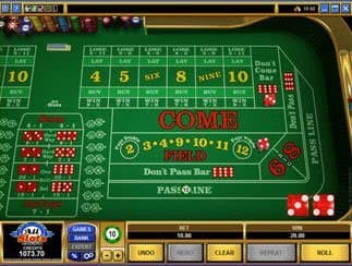Craps Play at All Slots Thumbnail