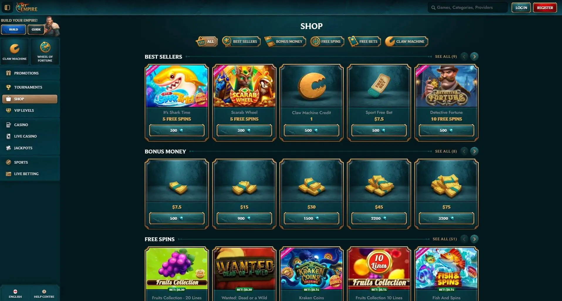 My Empire shop