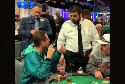 Player 86ed from World Series of Poker Event for Smoking